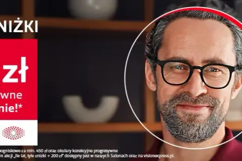 Vision Express: "Ile lat, tyle zniżki" czy 20% na urodziny?