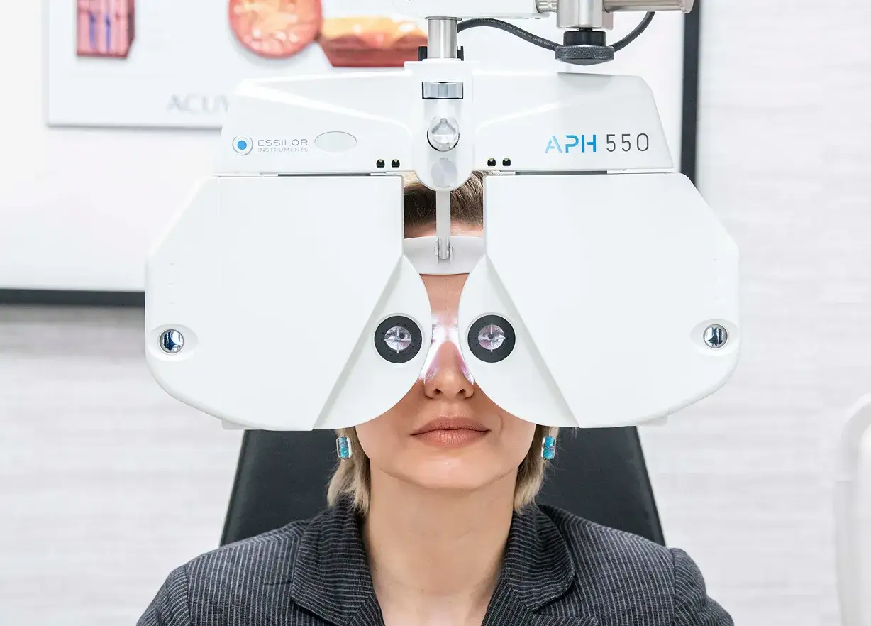 badanie wzroku optometrysta salon optyczny